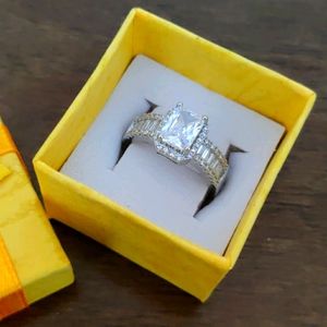 925 engraved sterling silver ring